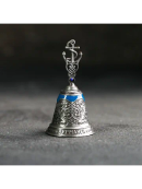 серебристый, голубой