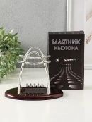 хромированный, коричневый