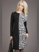 черный