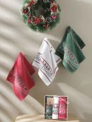 красный\белый\зеленый\олени