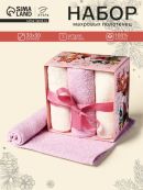 розовый, бежевый