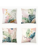 белый, зеленый, розовый