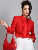 красный