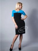 черный\голубой