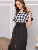 черный