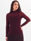 темно-бордовый