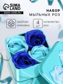 бирюзовый, синий