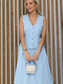 голубой