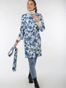 молоко-синий