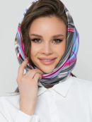 серый, розовый