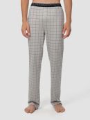 черная клетка на сером