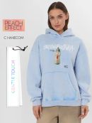 acid wash голубой +печать