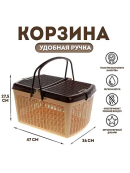 коричневый