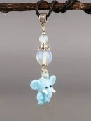 голубой
