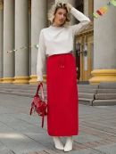 красный