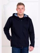 синий