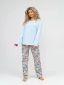 голубой