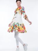 белый с золотом