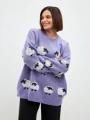 лилово-молочный